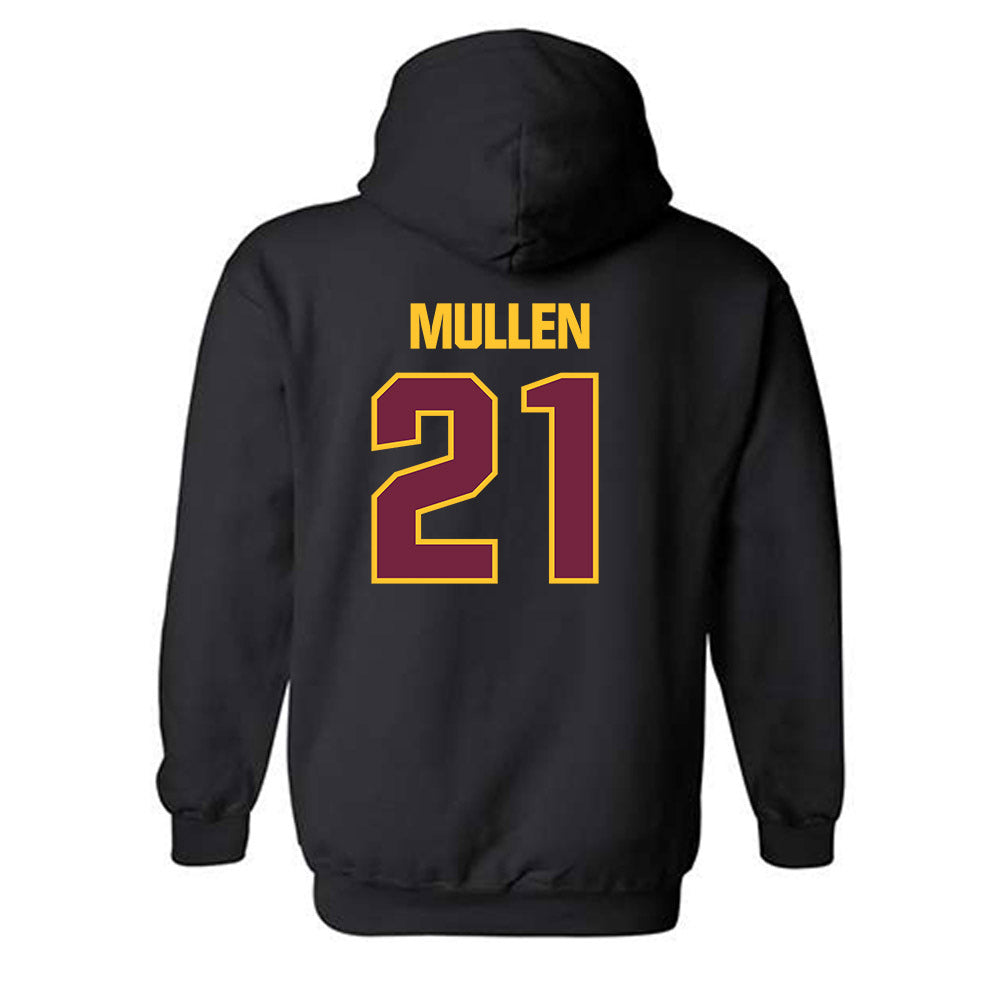 Central Michigan - NCAA Men's Basketball : Nick Mullen - Classic Shersey Hooded Sweatshirt-1