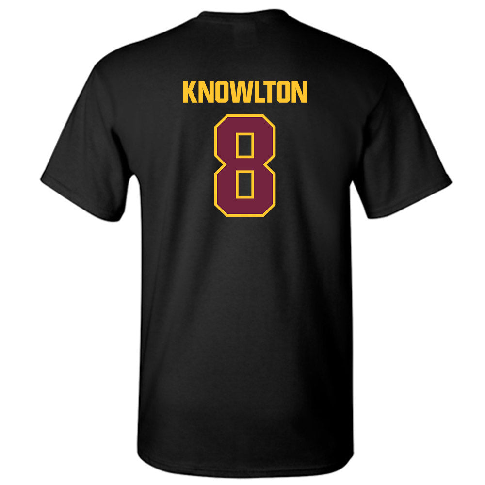 Central Michigan - NCAA Baseball : Zach Knowlton - Classic Shersey T-Shirt-1