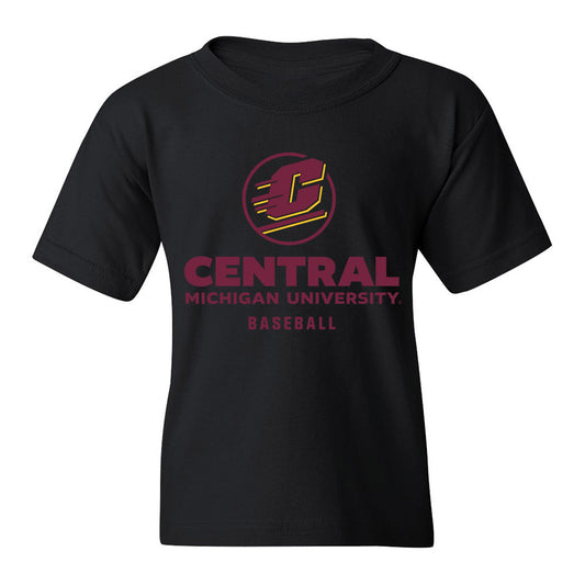 Central Michigan - NCAA Baseball : Nathan Ball - Classic Shersey Youth T-Shirt