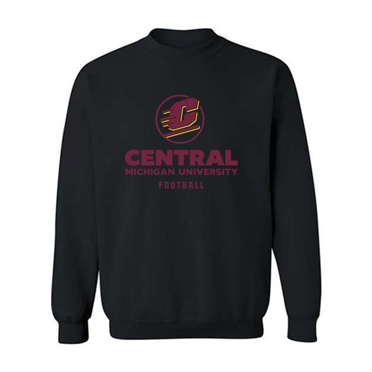 Central Michigan - NCAA Football : Keyton Jones - Classic Shersey Crewneck Sweatshirt-0