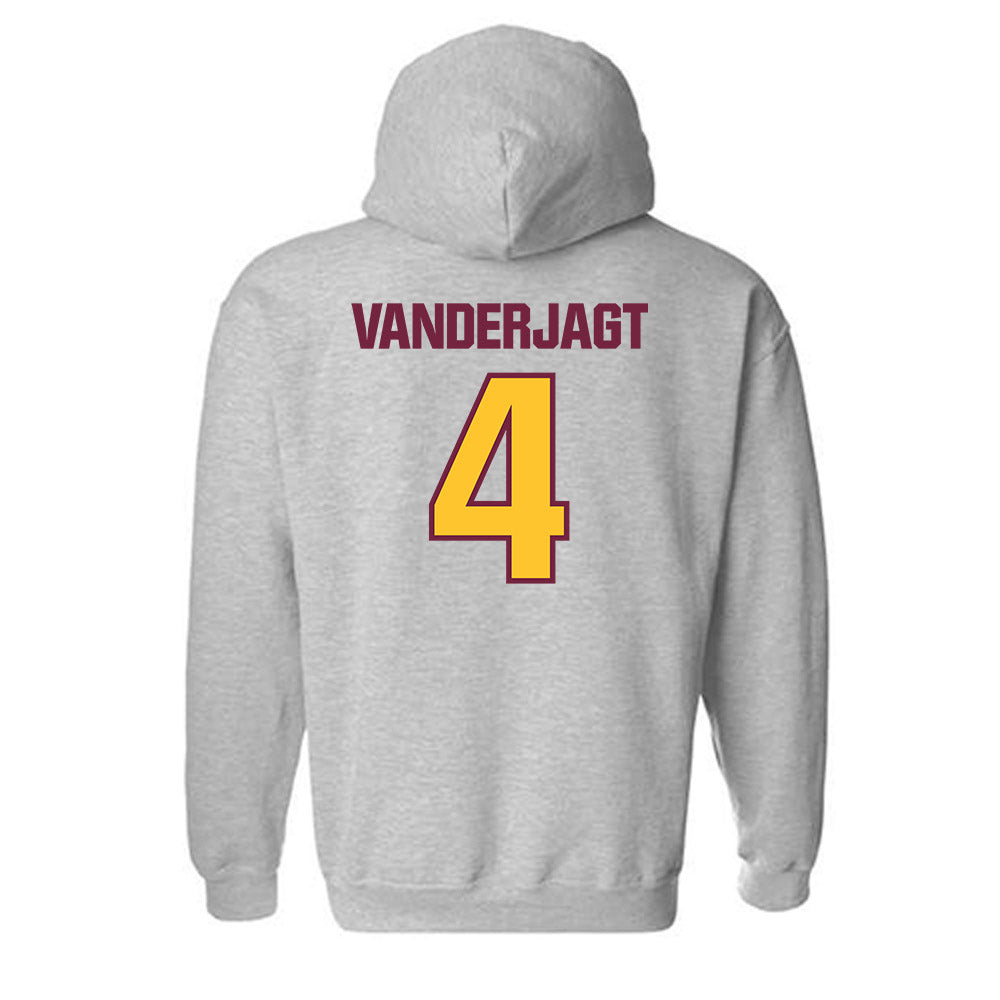 Central Michigan - NCAA Men's Basketball : Kyler VanderJagt - Classic Shersey Hooded Sweatshirt