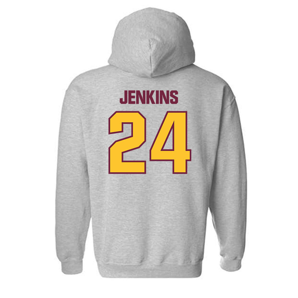 Central Michigan - NCAA Football : Mekhi Jenkins - Classic Shersey Hooded Sweatshirt-1