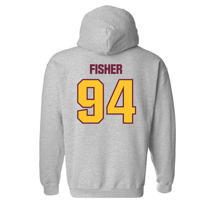 Central Michigan - NCAA Football : Dylan Fisher - Classic Shersey Hooded Sweatshirt-1