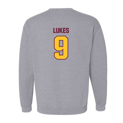 Central Michigan - NCAA Football : Marion Lukes - Classic Shersey Crewneck Sweatshirt-1