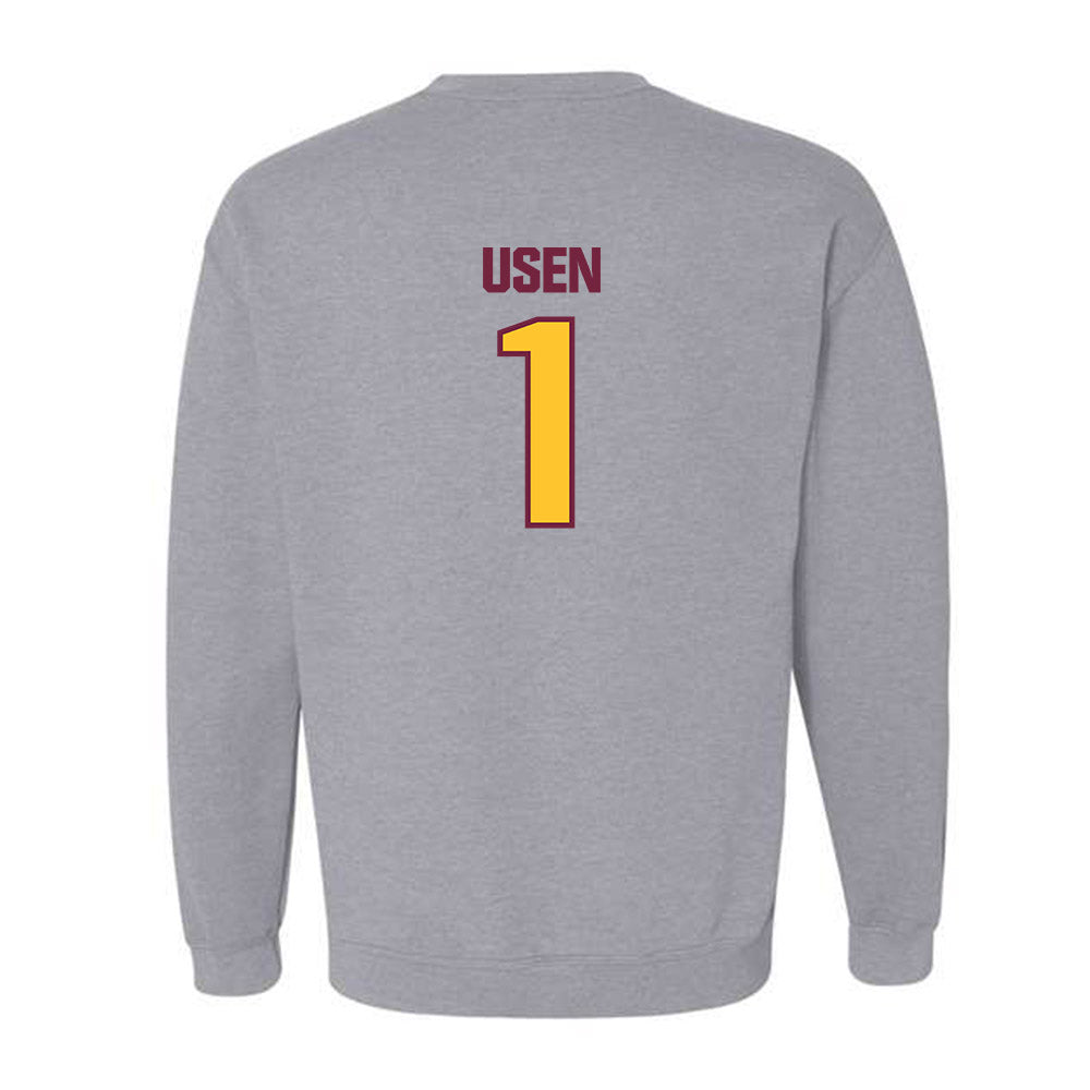 Central Michigan - NCAA Men's Basketball : Nsikan Usen - Classic Shersey Crewneck Sweatshirt-1
