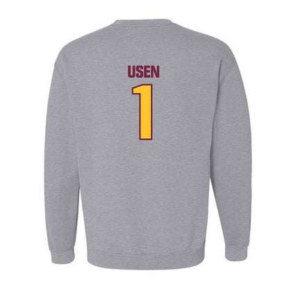 Central Michigan - NCAA Men's Basketball : Nsikan Usen - Classic Shersey Crewneck Sweatshirt-1