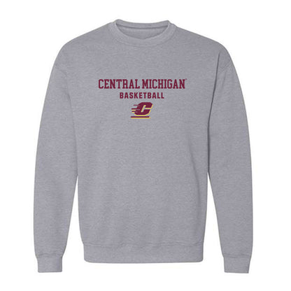 Central Michigan - NCAA Men's Basketball : Logan Mcintire - Classic Shersey Crewneck Sweatshirt-0