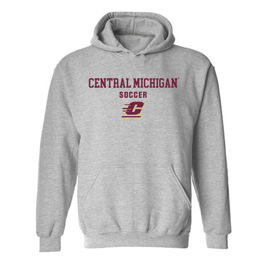Central Michigan - NCAA Women's Soccer : Jadia Kershaw - Classic Shersey Hooded Sweatshirt-0