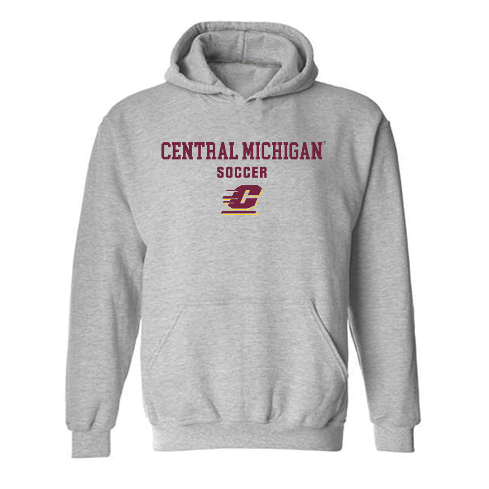 Central Michigan - NCAA Women's Soccer : Madison Bloom - Classic Shersey Hooded Sweatshirt-0