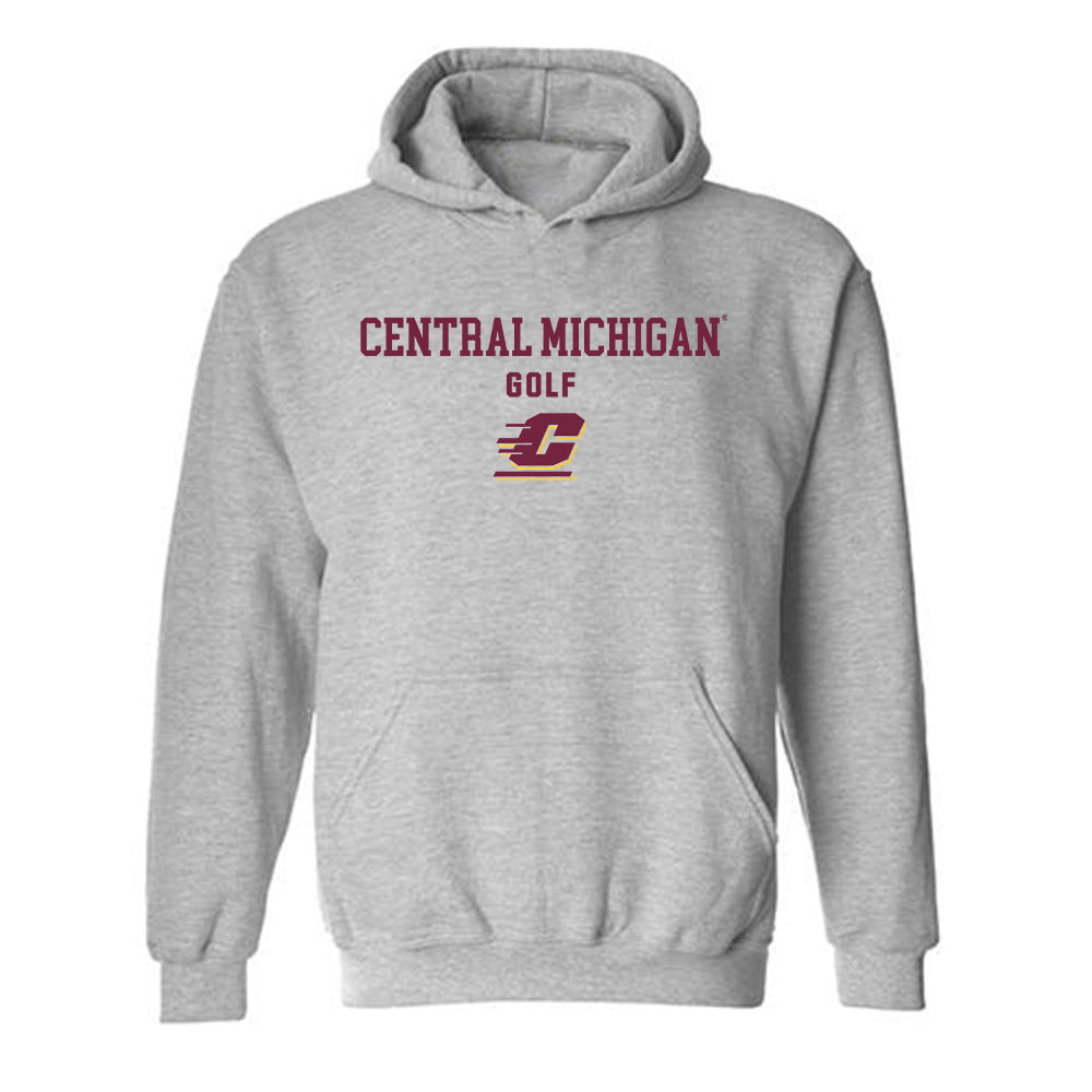 Central Michigan - NCAA Women's Golf : Rachel Niskanen - Classic Shersey Hooded Sweatshirt-0