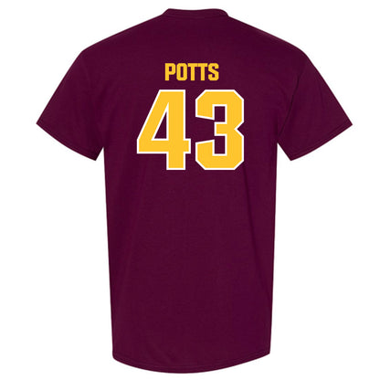 Central Michigan - NCAA Baseball : Tyson Potts - Classic Shersey T-Shirt-1