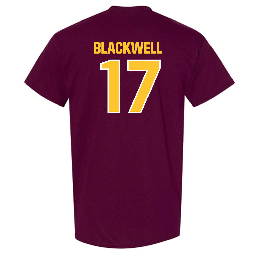 Central Michigan - NCAA Football : Maddix Blackwell - Classic Shersey T-Shirt-1