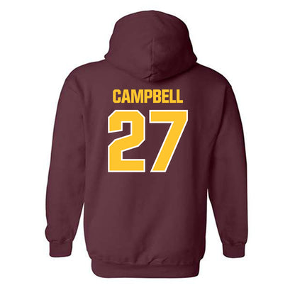 Central Michigan - NCAA Football : Tysen Campbell - Classic Shersey Hooded Sweatshirt-1