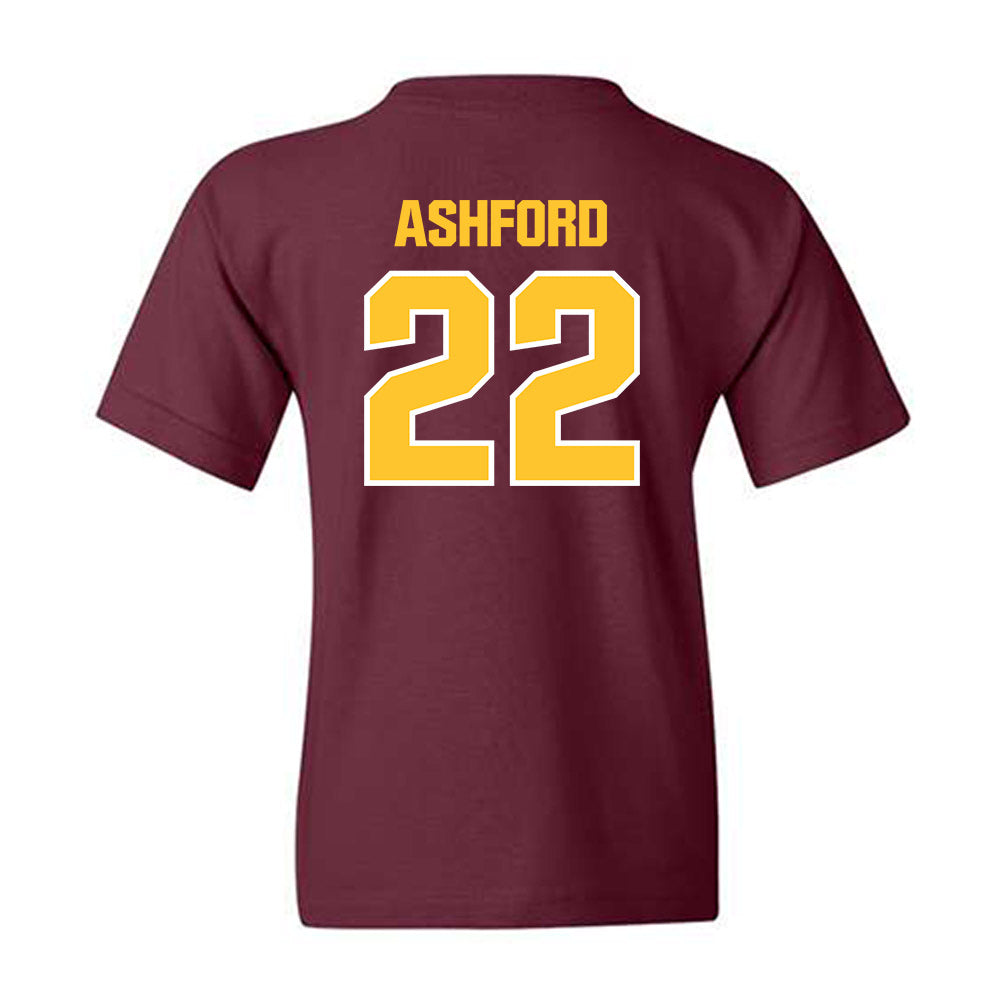 Central Michigan - NCAA Men's Basketball : Will Ashford - Classic Shersey Youth T-Shirt-1