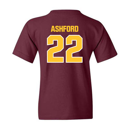 Central Michigan - NCAA Men's Basketball : Will Ashford - Classic Shersey Youth T-Shirt-1