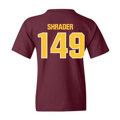 Central Michigan - NCAA Wrestling : Mason Shrader - Classic Shersey Youth T-Shirt