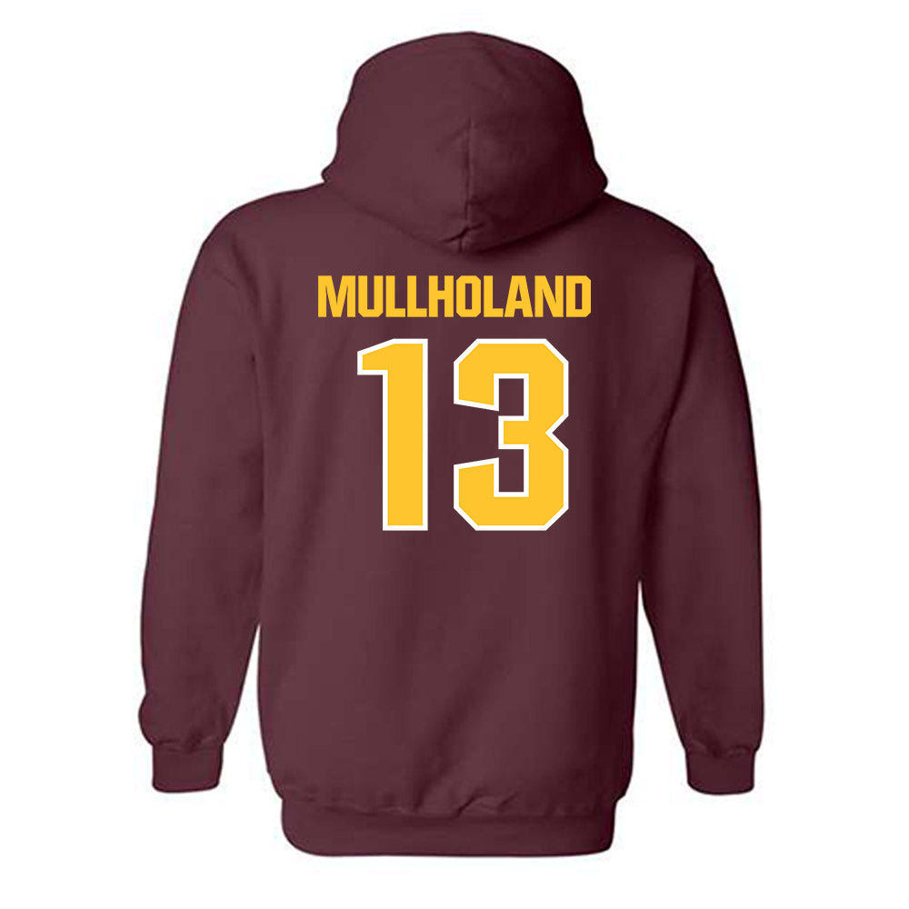 Central Michigan - NCAA Women's Volleyball : Lilly Mullholand - Classic Shersey Hooded Sweatshirt-1