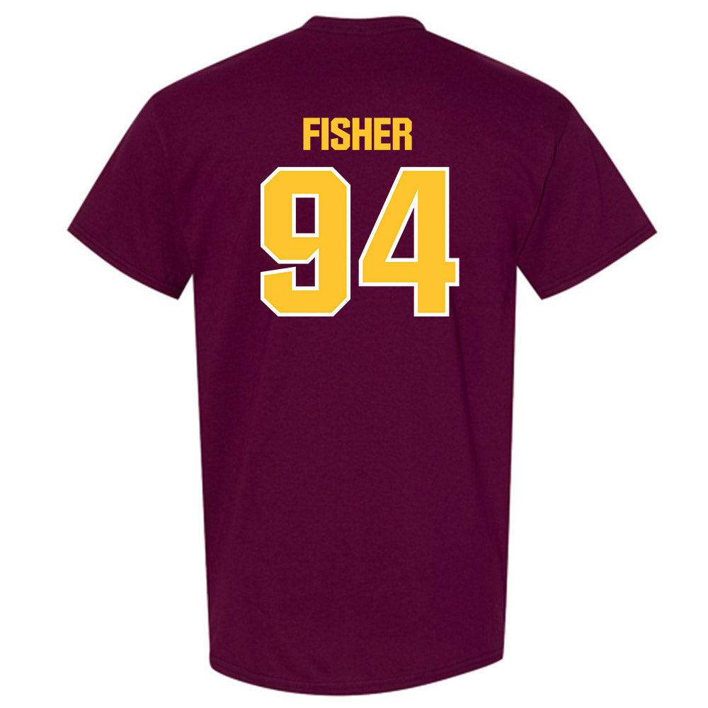 Central Michigan - NCAA Football : Dylan Fisher - Classic Shersey T-Shirt-1