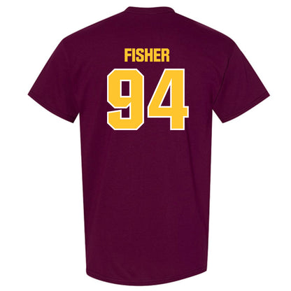 Central Michigan - NCAA Football : Dylan Fisher - Classic Shersey T-Shirt-1