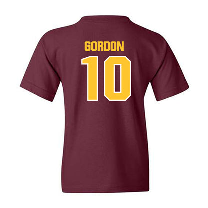 Central Michigan - NCAA Football : Elijah Gordon - Classic Shersey Youth T-Shirt-1