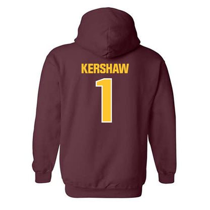 Central Michigan - NCAA Women's Soccer : Jadia Kershaw - Classic Shersey Hooded Sweatshirt-1