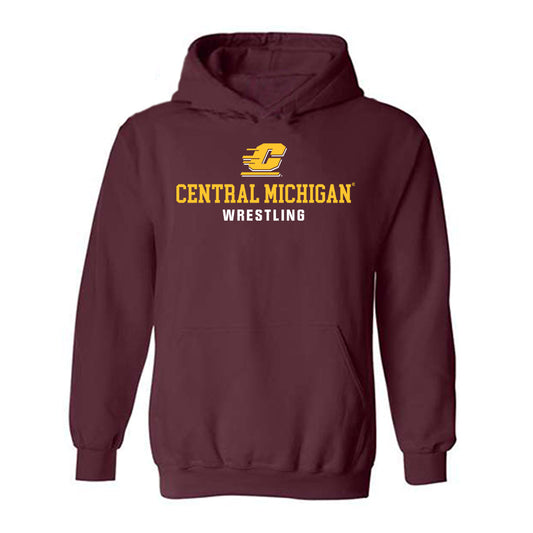 Central Michigan - NCAA Wrestling : Mason Shrader - Classic Shersey Hooded Sweatshirt