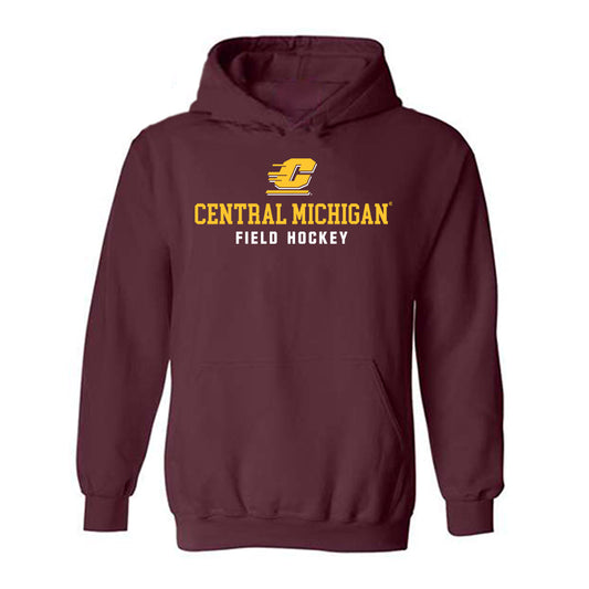 Central Michigan - NCAA Women's Field Hockey : Teah Savignano - Classic Shersey Hooded Sweatshirt-0