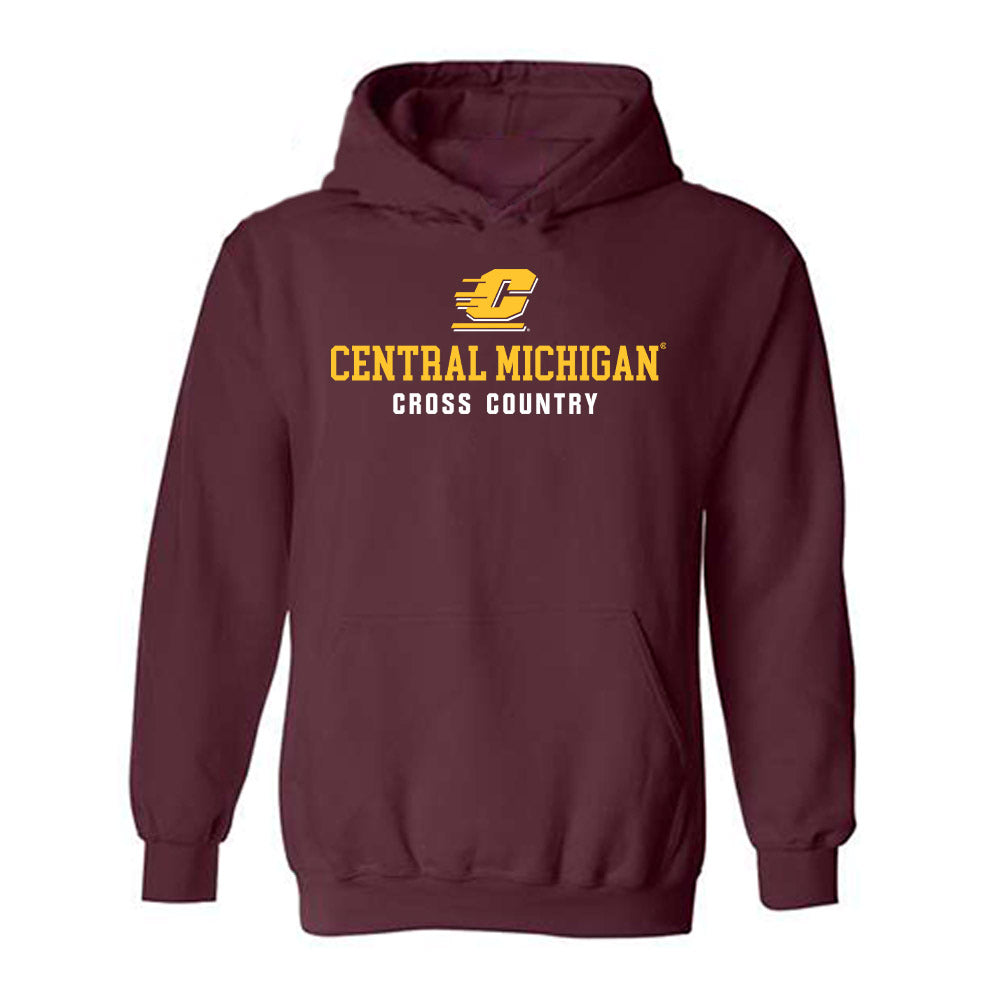 Central Michigan - NCAA Men's Cross Country : Mason Lucas - Classic Shersey Hooded Sweatshirt-0