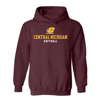 Central Michigan - NCAA Softball : Madison Wendel - Classic Shersey Hooded Sweatshirt-0