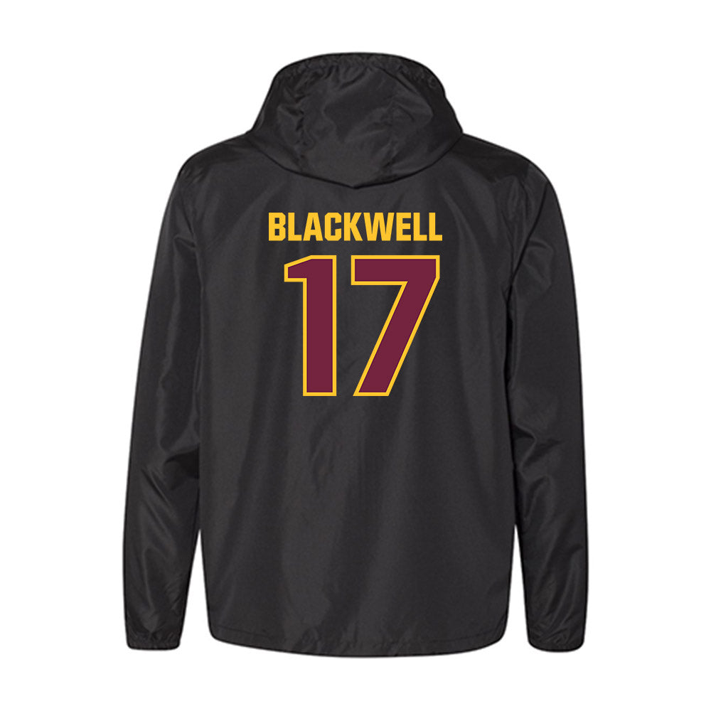 Central Michigan - NCAA Football : Maddix Blackwell - Windbreaker-1