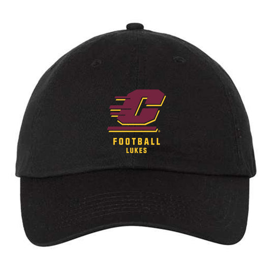 Central Michigan - NCAA Football : Marion Lukes - Dad Hat-0