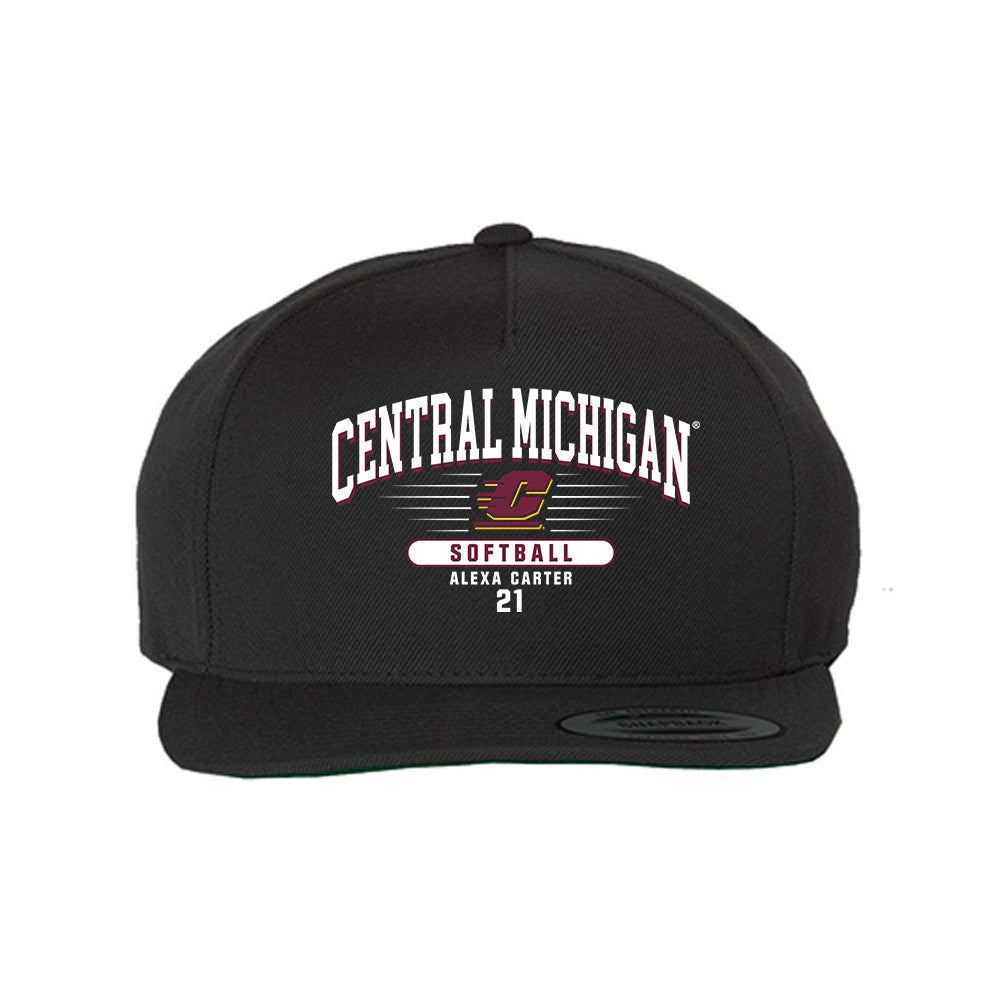 Central Michigan - NCAA Softball : Alexa Carter - Snapback Hat-0