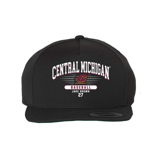 Central Michigan - NCAA Baseball : Jake Brown - Snapback Hat