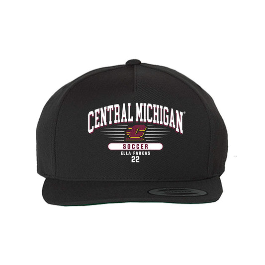 Central Michigan - NCAA Women's Soccer : Ella Farkas - Snapback Hat-0