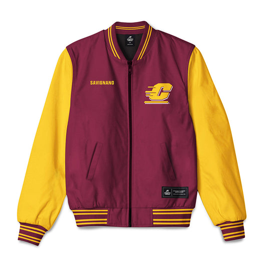 Central Michigan - NCAA Women's Field Hockey : Teah Savignano - Bomber Jacket-0