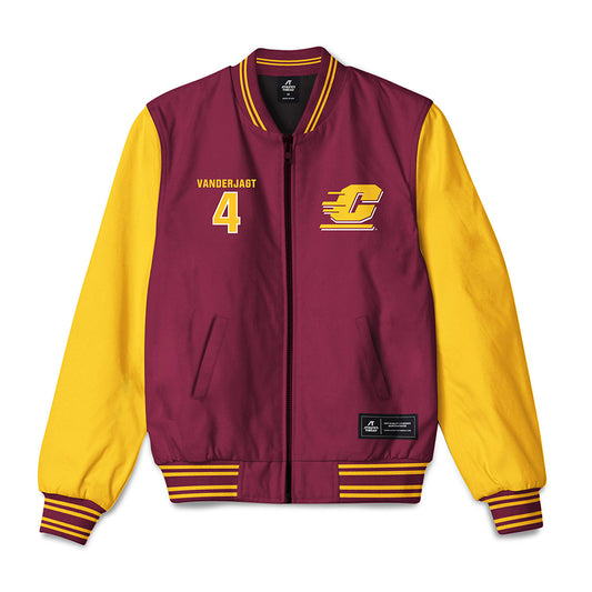 Central Michigan - NCAA Men's Basketball : Kyler VanderJagt - Bomber Jacket