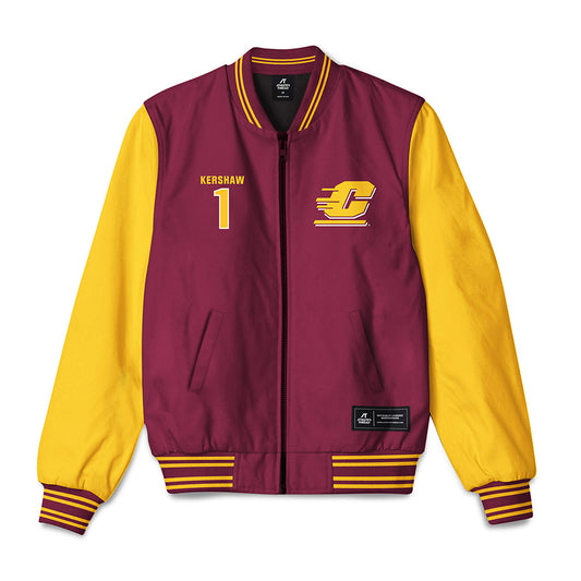 Central Michigan - NCAA Women's Soccer : Jadia Kershaw - Bomber Jacket-0