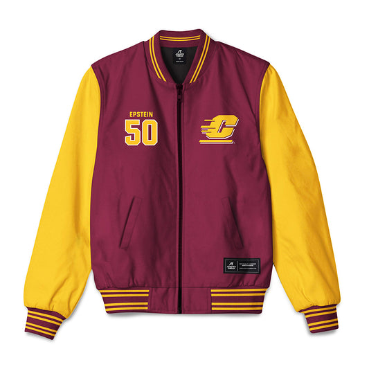 Central Michigan - NCAA Football : Lincoln Epstein - Bomber Jacket-0