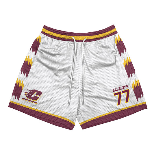 Central Michigan - NCAA Football : Jacob Saurbeck - Shorts-0
