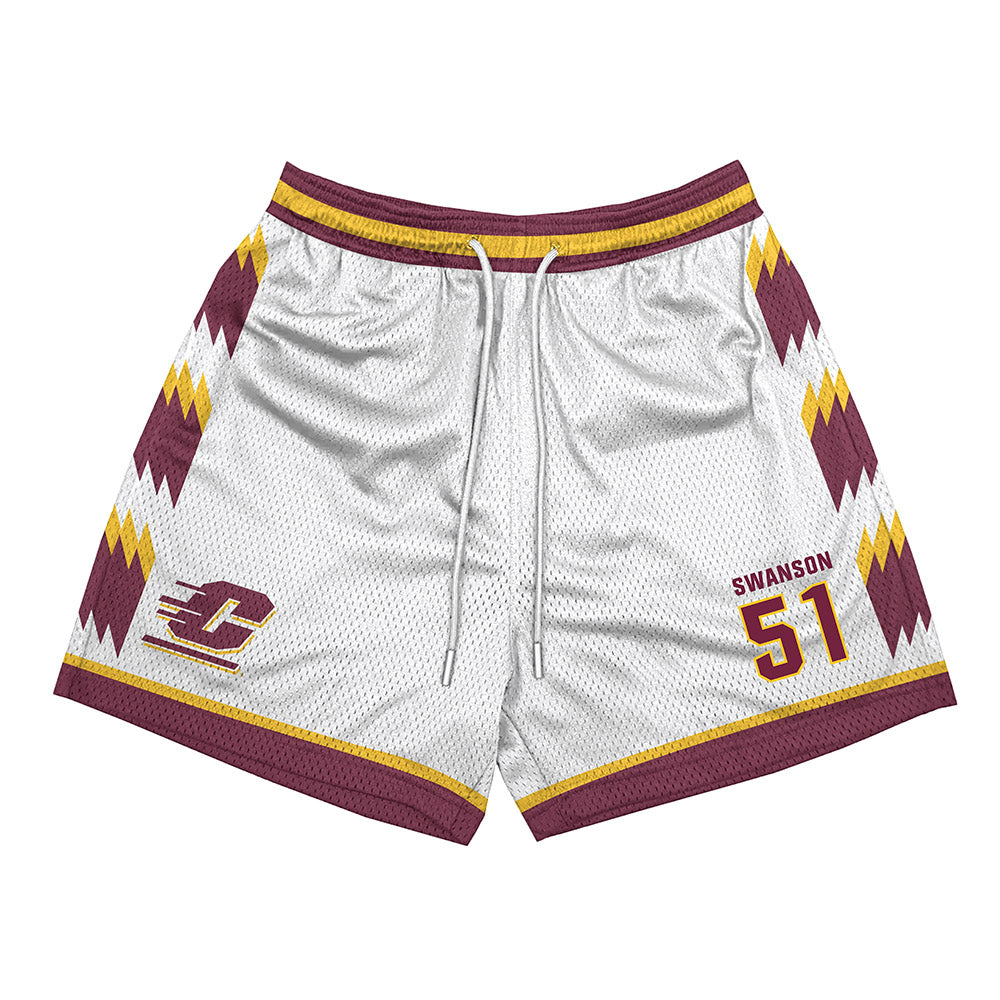 Central Michigan - NCAA Football : Landon Swanson - Shorts-0