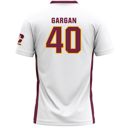Central Michigan - NCAA Women's Lacrosse : Emily Gargan - White Lacrosse Jersey-1