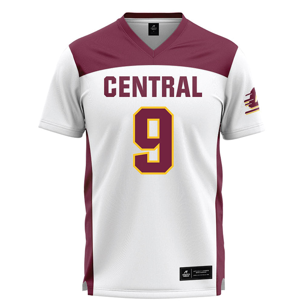 Central Michigan - NCAA Women's Lacrosse : Avery Partridge - White Lacrosse Jersey-0