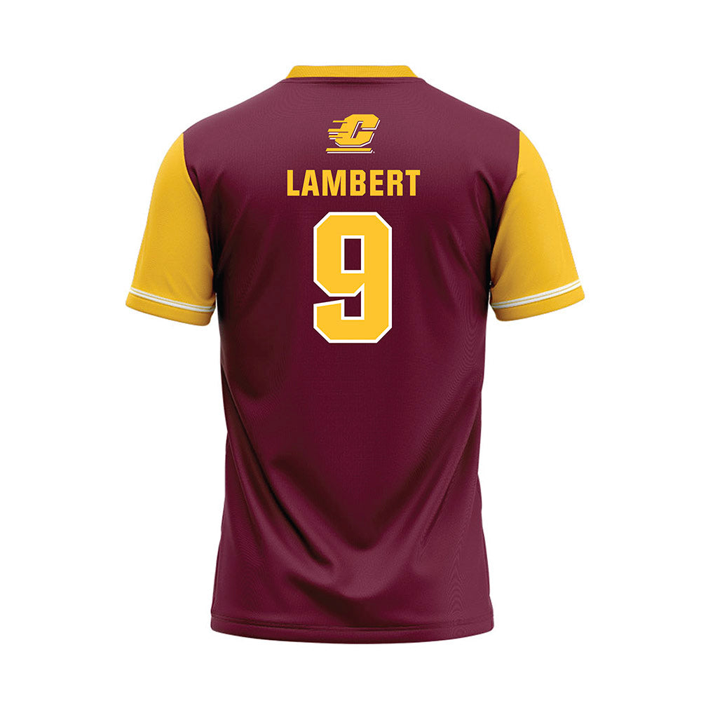 Central Michigan - NCAA Softball : Charlie Lambert - Maroon Jersey-1