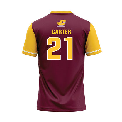 Central Michigan - NCAA Softball : Alexa Carter - Maroon Jersey-1
