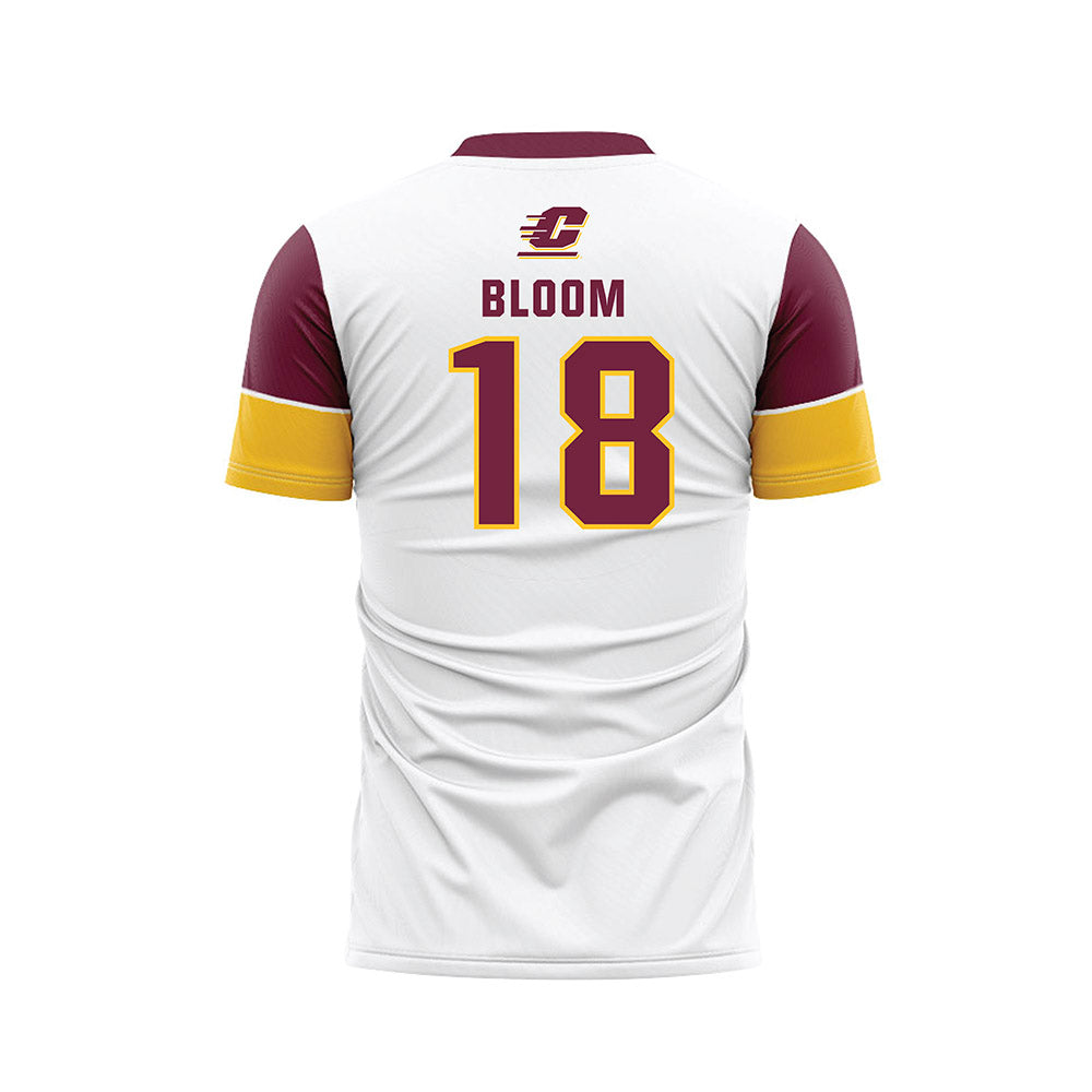 Central Michigan - NCAA Women's Soccer : Madison Bloom - White Soccer Jersey-1