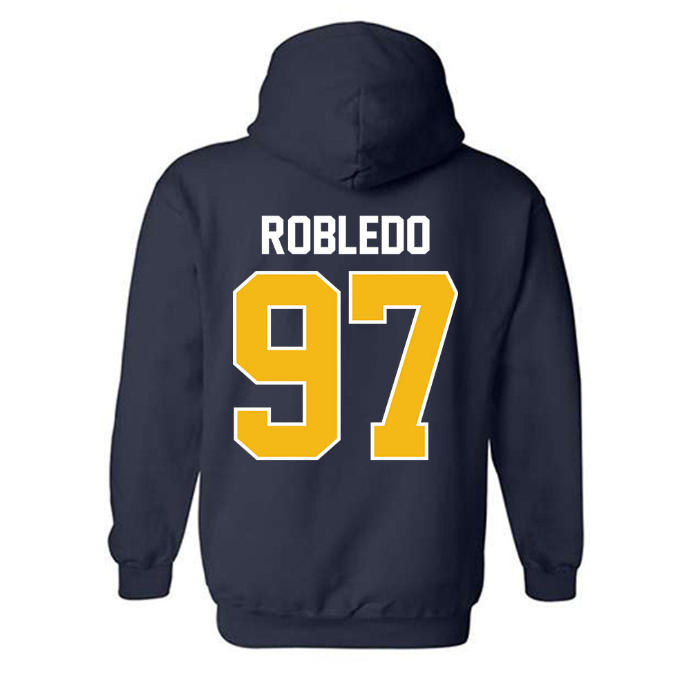 Northern Arizona - NCAA Football : Daniel Robledo - Classic Shersey Hooded Sweatshirt