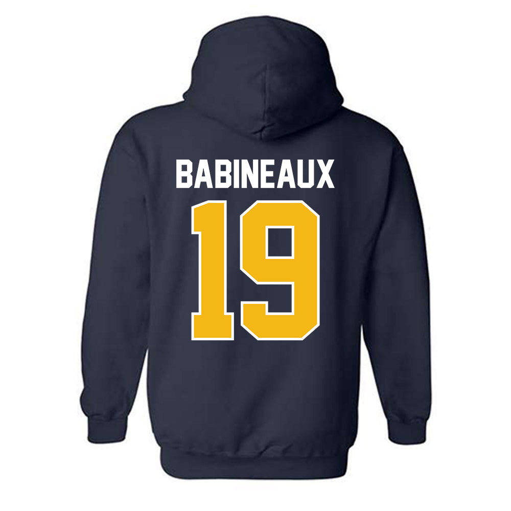 Northern Arizona - NCAA Football : Cam Babineaux - Classic Shersey Hooded Sweatshirt-1