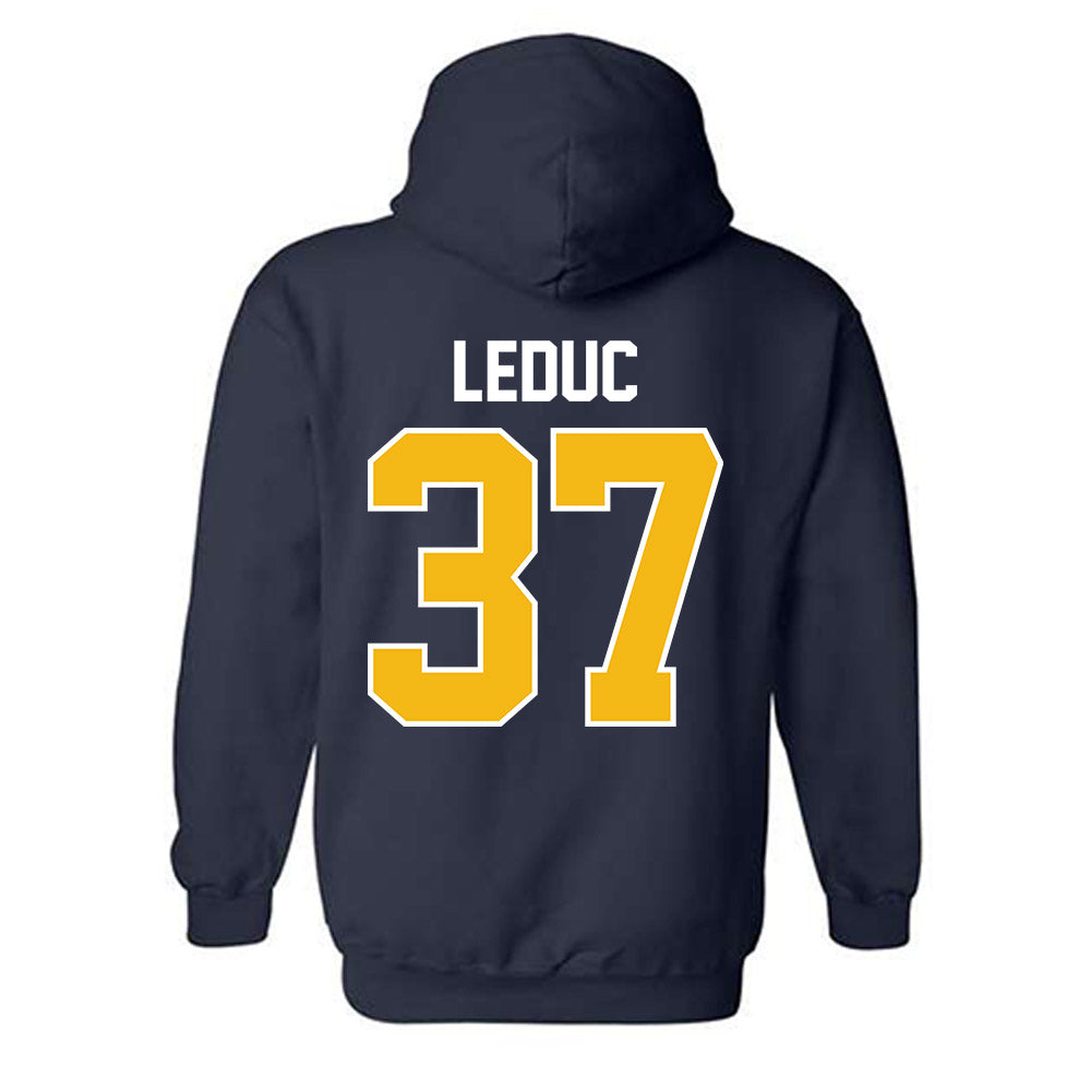 Northern Arizona - NCAA Football : Cooper LeDuc - Classic Shersey Hooded Sweatshirt-1