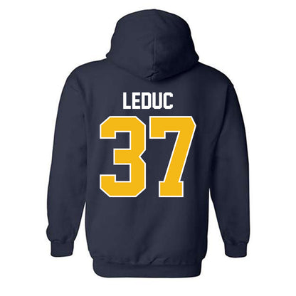 Northern Arizona - NCAA Football : Cooper LeDuc - Classic Shersey Hooded Sweatshirt-1