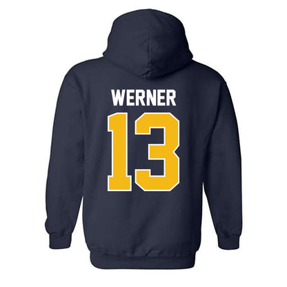 Northern Arizona - NCAA Football : Xander Werner - Classic Shersey Hooded Sweatshirt